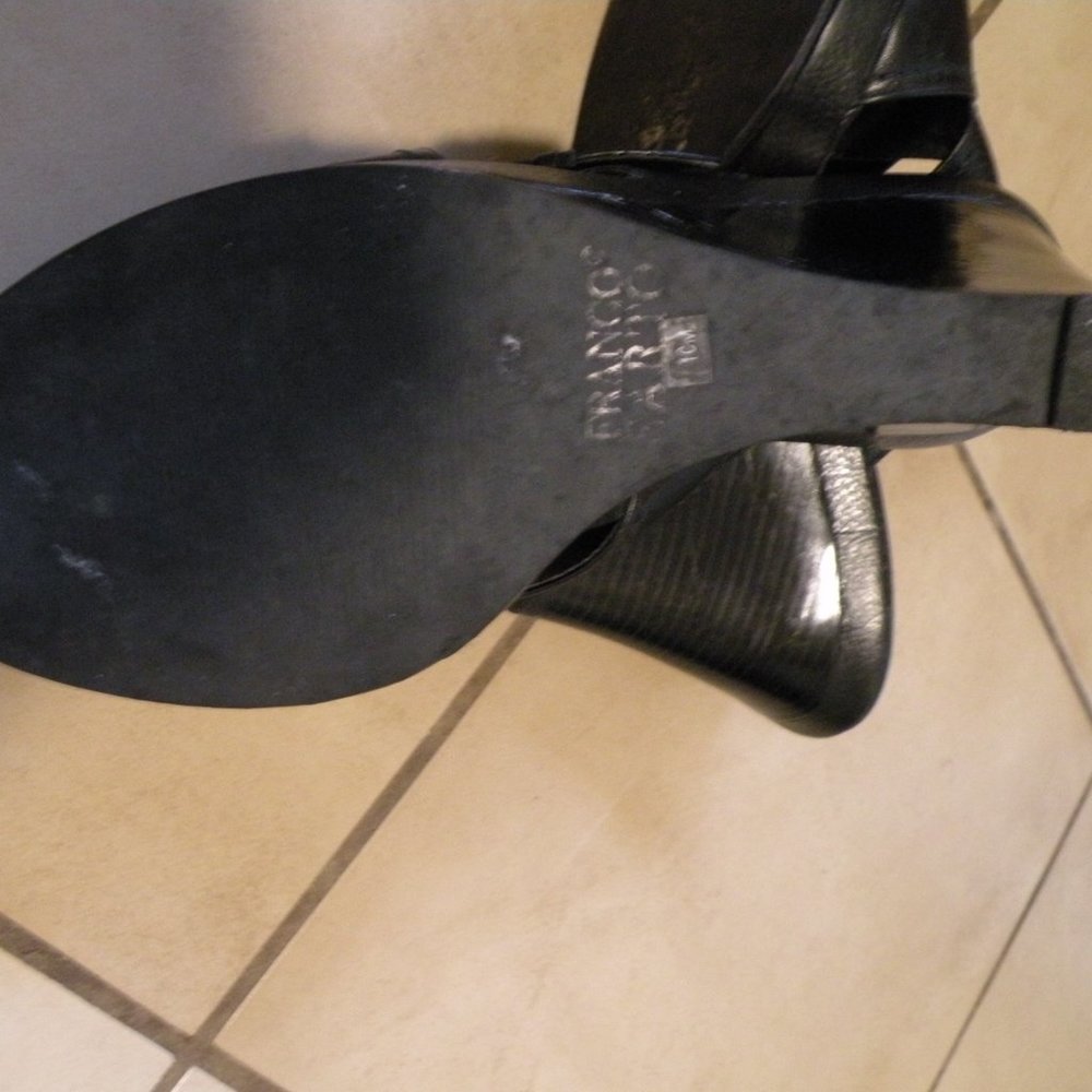 Franco Sarto slip on heels black - Picture 9 of 9
